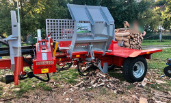 Forstbetrieb Gimbel - Brennholz spalten