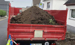 Forstbetrieb Gimbel - Schüttgut transportieren